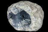 Sky Blue Celestine (Celestite) Geode - Large Crystals! #136279-3